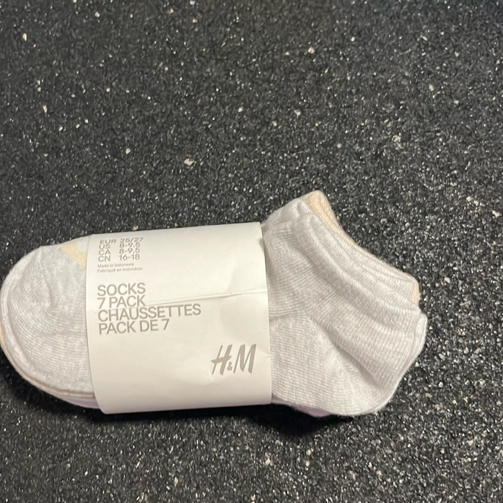 BNWT H&M Socks Size  8-9.5